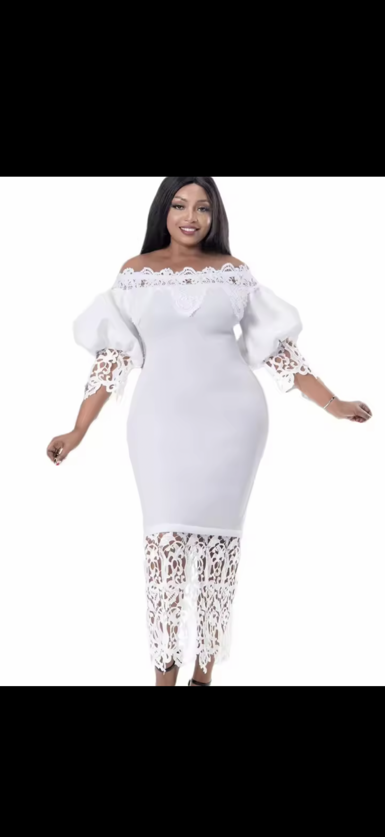 Robe blanche Josepha