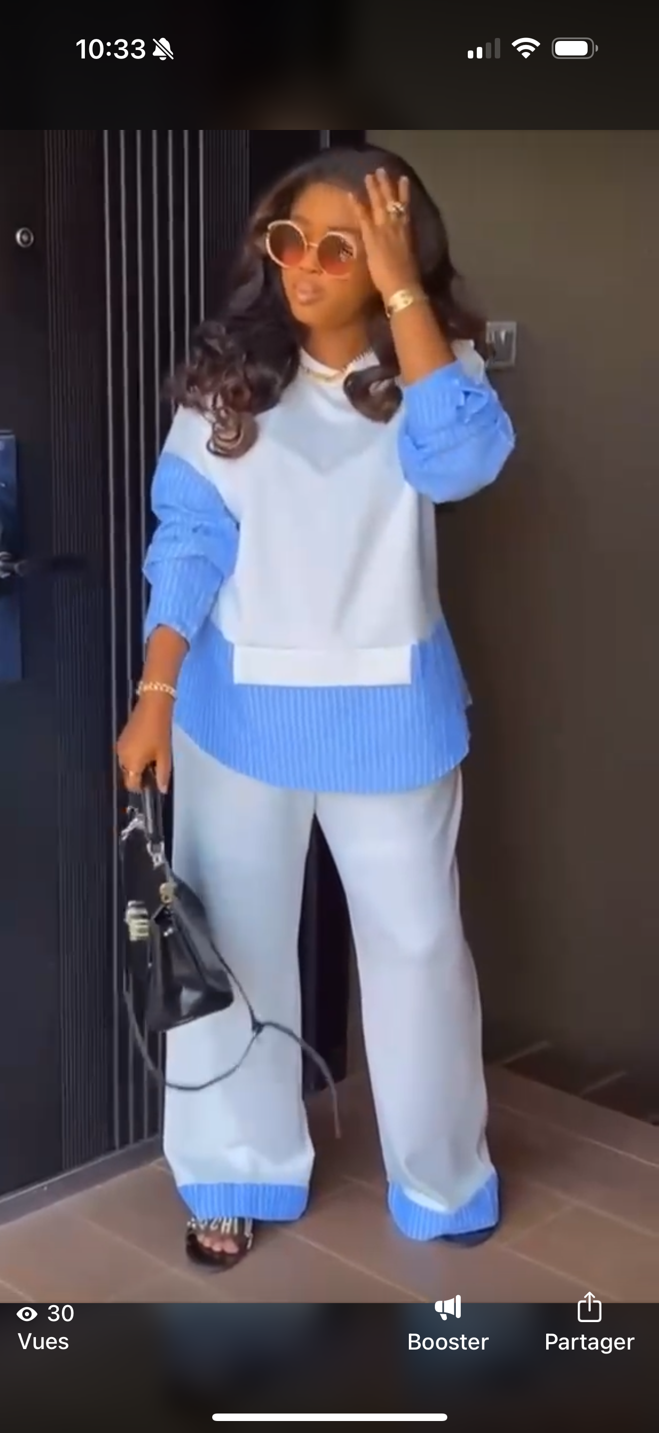 Ensemble turquoise 2 pièces