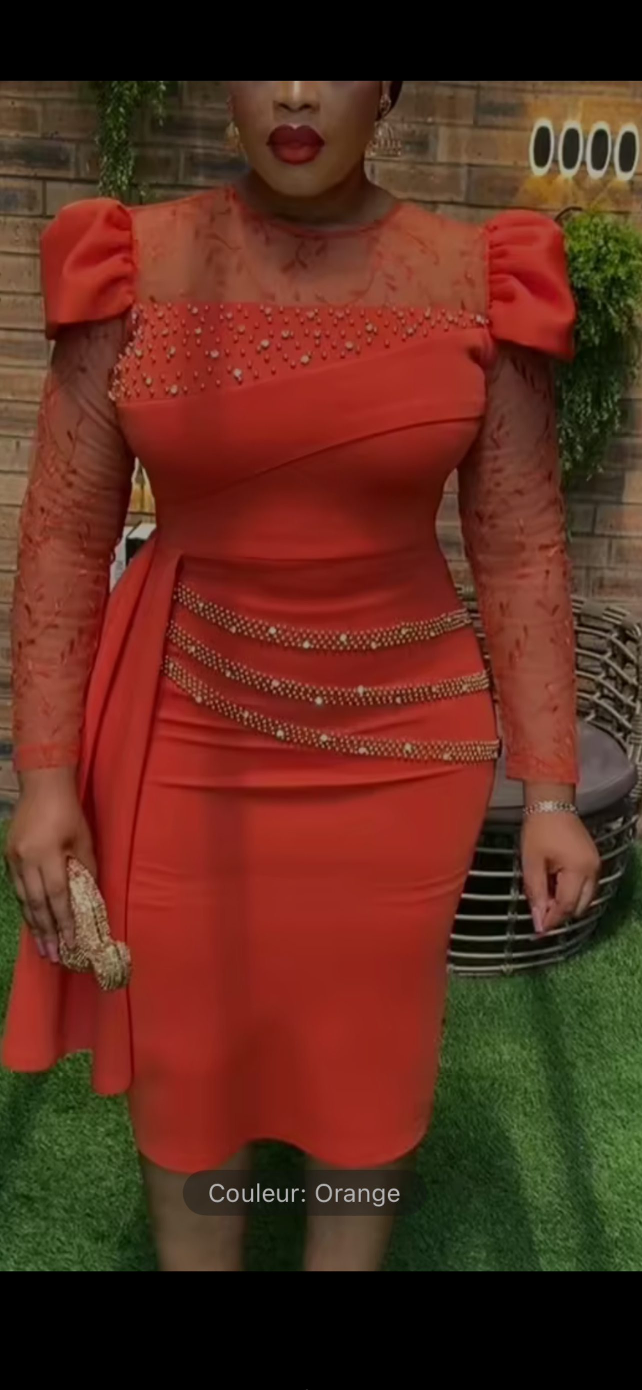 Découvrez cette magnifique robe soirée Grace  pour vos événements