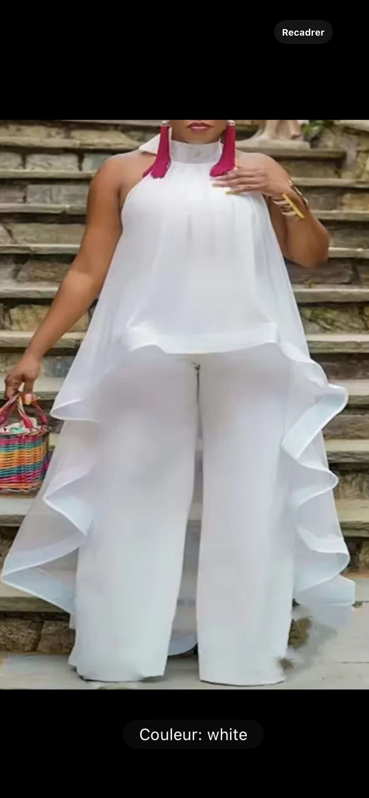 Ensemble 2pièces blanc Barbara
