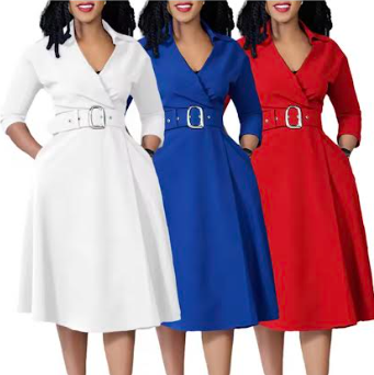 Robe évasée Sabine